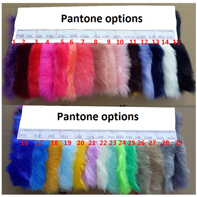 Faux Big Fluffy Pom Pom Keyring 20g Weight Multicolor 4.7in Tall