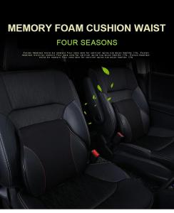 Wholesale Lumbar Back Support Cushion , Computer Chair Back Support Cushion 41 * 42 * 10CM from china suppliers