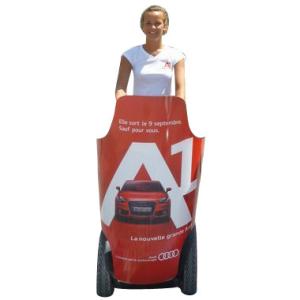 Wholesale Street Segway Electric Scooter With Poster Board Cable Lock Preventing from china suppliers