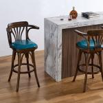 Outdoor Pub Bar Stools With Backs Luxury Wooden High Chair British Style