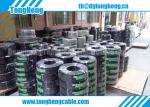 High Strength Copper Spiral Wrapped Yellow Retractable Cable