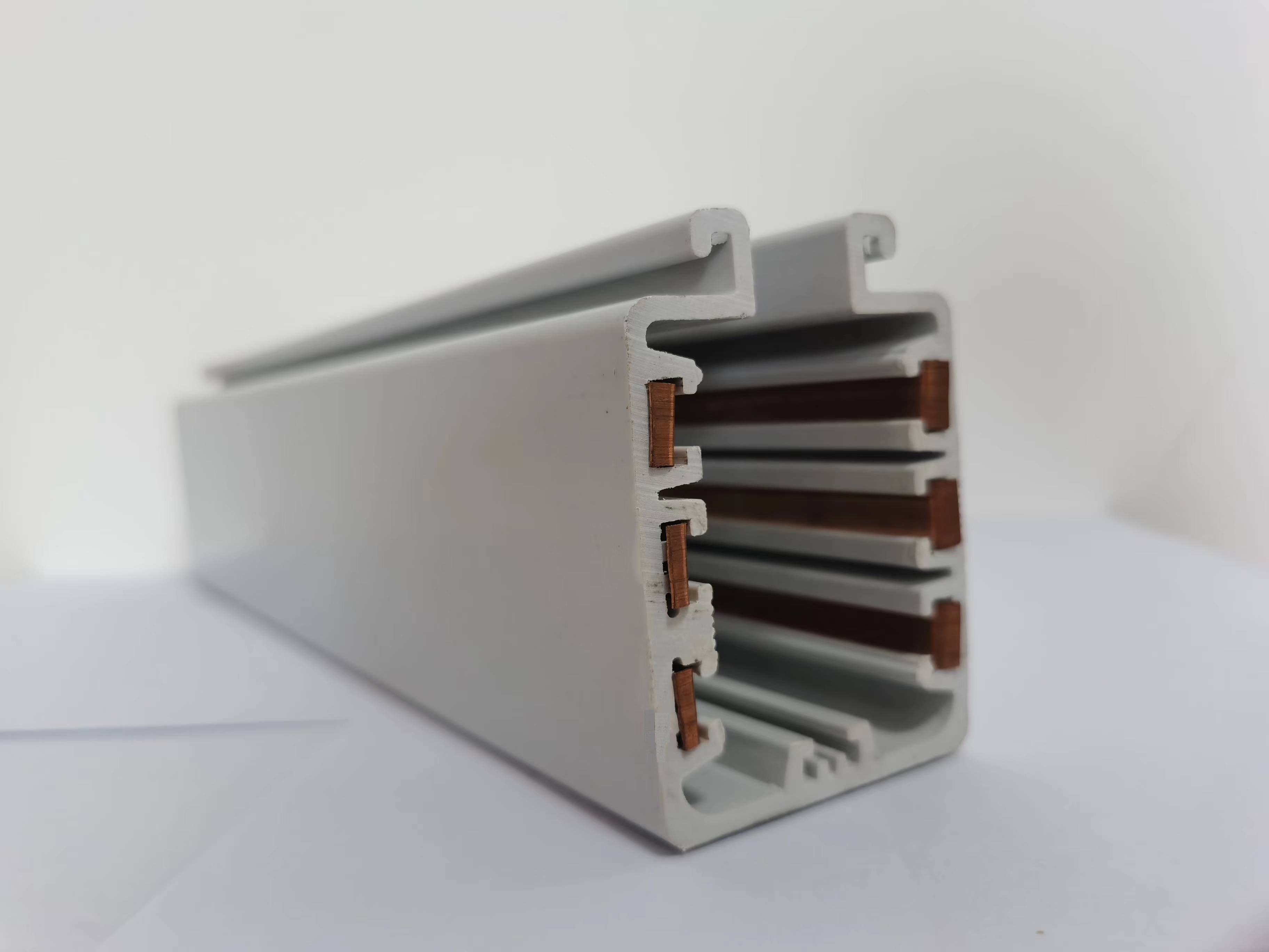 Overhead Electrical Bus Bars 20a To 40a Lighting Bus Duct Trunking System