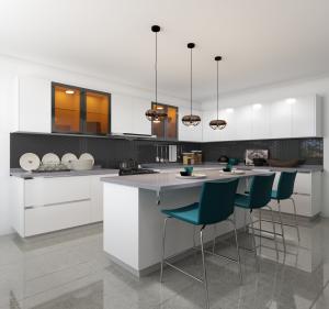 Wholesale Home Indoor Designs Sintered Stone for pantry appliance Kitchen Cabinet Door from china suppliers