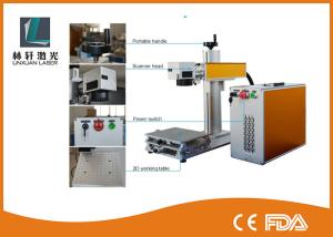 Wholesale 50000 Hours Long Life Air-Cooling Jewelry Laser Marking Fiber Machine For Date / Numbers from china suppliers