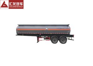 Wholesale Carbon Steel Chemical Tank Trailer High Volumetric Efficiency for Nitric Acid from china suppliers