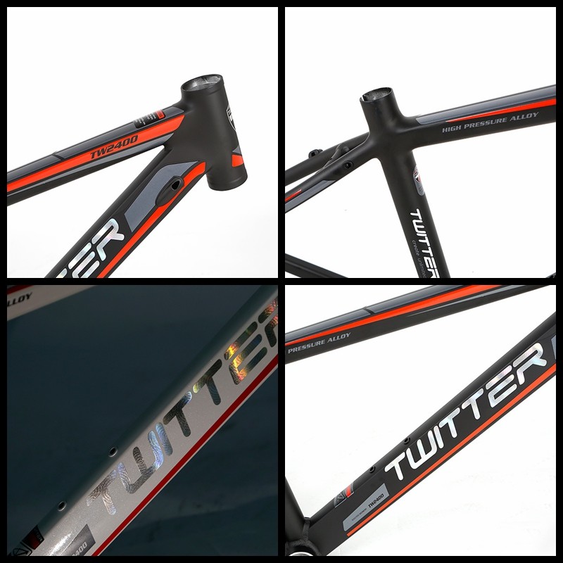 TW2400 Pro AL6061 Mountain Bike Aluminium Frame , 24 Inch Bike Frame