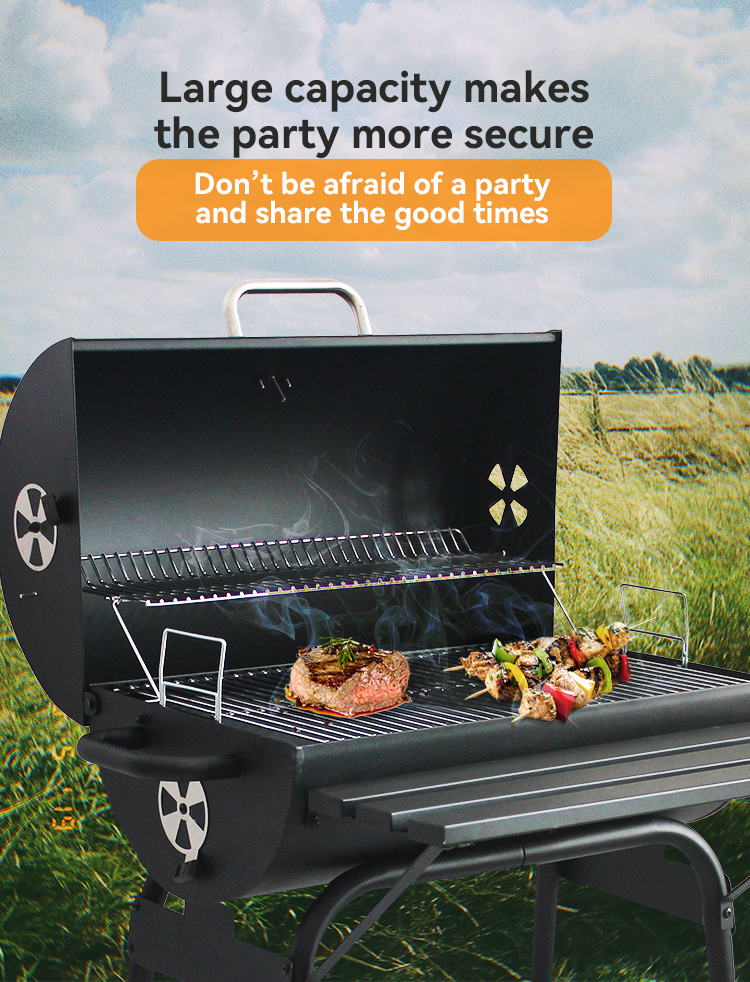 Portable Charbroiler Grills for Outdoor Camping Smoker Kitchen Machine BBQ Grill Charcoal