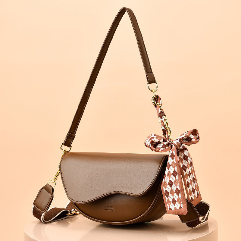 Lightweight Bag for Women 2024 Summer Versatile Textured Soft Leather Crossbody Bag