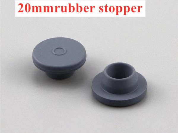 20mm 23mm medical vial bottle closures Medical Butyl Rubber Stoppers for