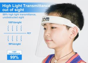 Wholesale Kids Protective Full Face Shield / Prevent Spittle Spatter Full Face Children Face Shield from china suppliers