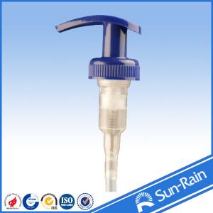Wholesale 28/400 blue plastic soap dispenser  lotion pump for body lotion from china suppliers