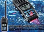IC-M23 Buoyant ICOM VHF Marine radios waterproof walkie talkeis