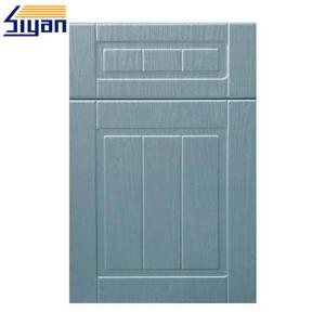Wholesale Replacing MDF board material Kitchen Cabinet Doors Pressed by Solid Colors PVC Film from china suppliers