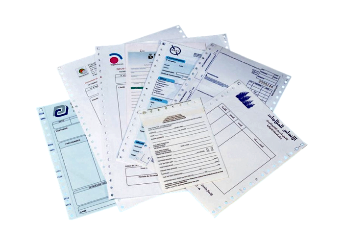 Commercial White Pink Yellow Carbonless Paper Carbonless Auto Copy Paper