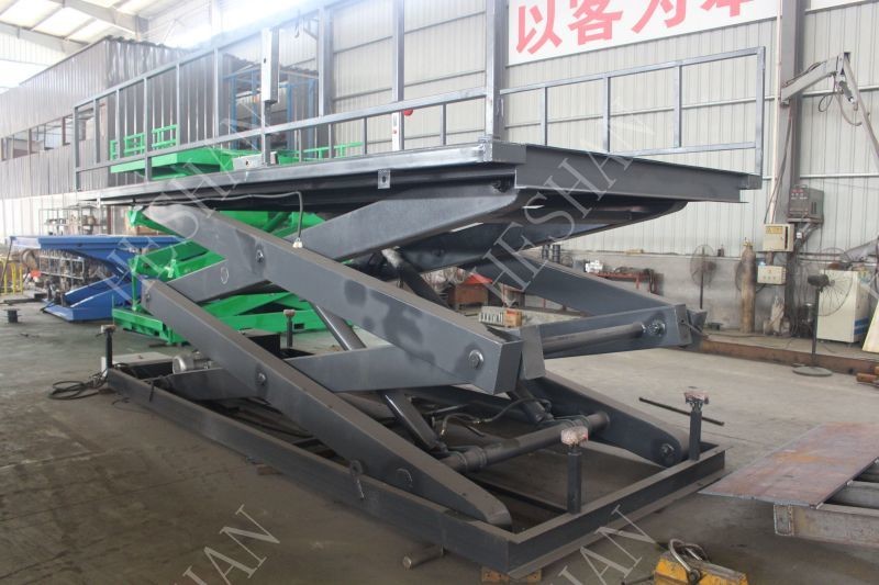 Stationary Industrial Hydraulic Lift Platform Heavy Duty Customized