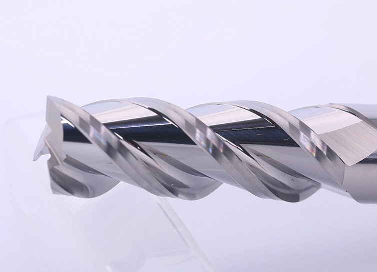 Durable Tungsten Carbide Flat End CNC Milling Cutter For Aluminum Alloy Cutting Tools