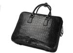 Dongguan factory wholesale genuine crocodile leather business briefcase man