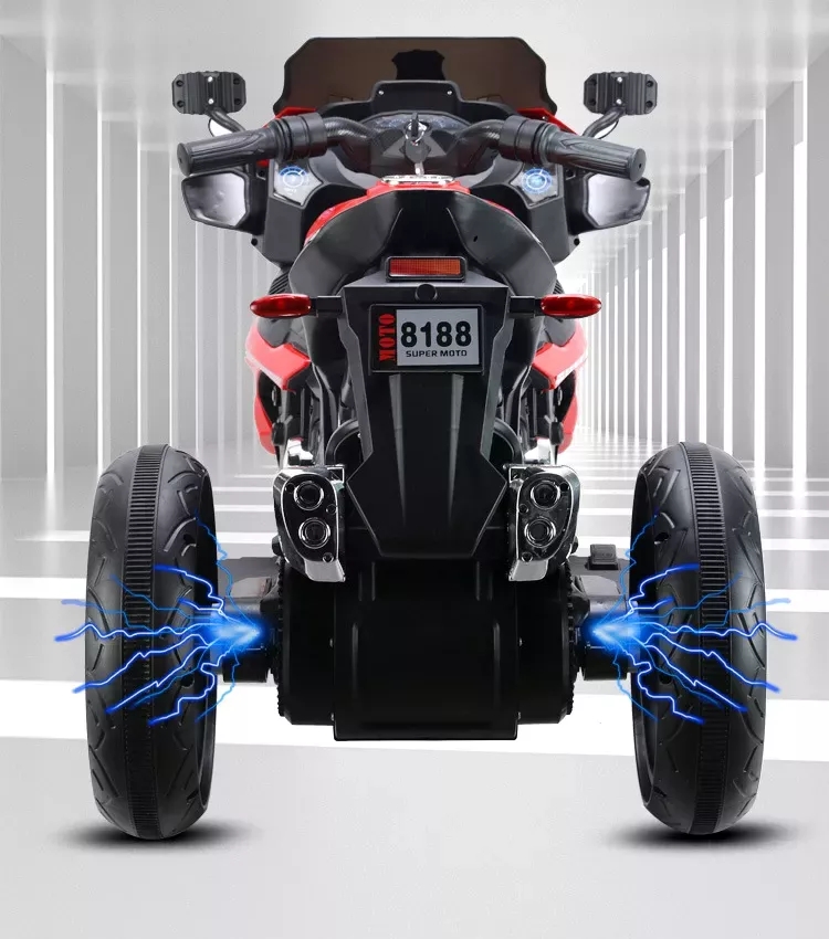2022 Electric Tricycle 12v Electric Motorcycle Children's Toy Car Cycling Bike for Kids