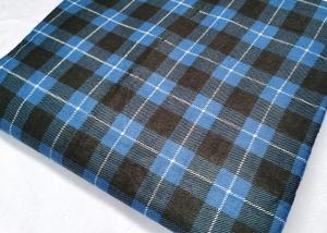 Wholesale Textile Plaid Flannel Fabric Cloth Pure Cotton Tear Resistant For Shirt from china suppliers