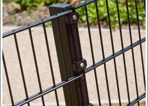 Wholesale Pvc coated twin wire 656 fence panel/Double rod welded wire fence, twin wire fence, double bar fence from china suppliers