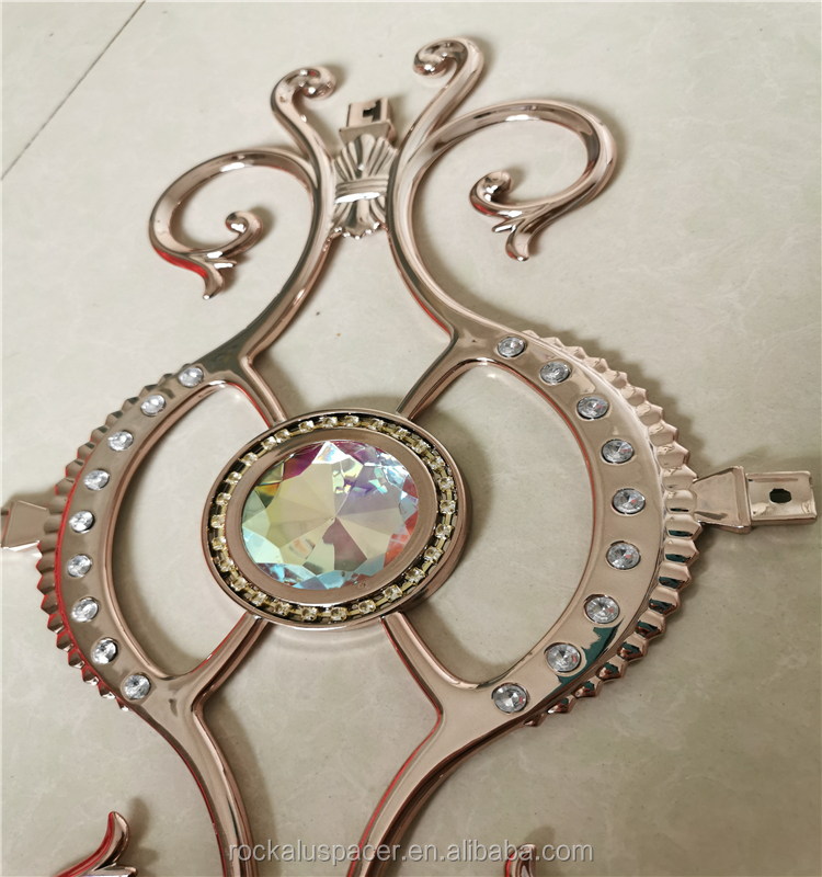 Electroplating Bronze Windows Georgian Bar Decorative Flowers