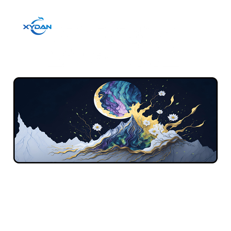 Professional Game Player Large Mouse Pad Custom Design Desk Mat Black Colorful Mousepad