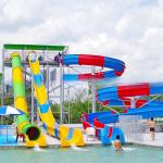 OEM Aqua Park Water Slide Holiday World Water Slide Anti Static