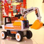 PP Plastic 6V Battery Electric Excavator for Children Aged 3-7 Years GW/NW 6.4KG