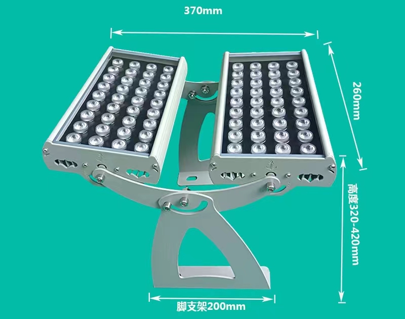 LED Full Color Outdoor Floodlight Ip 65 Stadium Led Light 120*8W For Outdoor