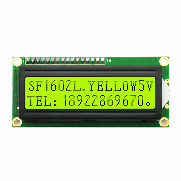 MPU Interface Custom Character LCD 16x2 5V With Header Pin Connector