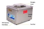 Table/Stand Household Dry Fish Vacuum Packing Machine Dz260 Vacuum Sealer 2 bags