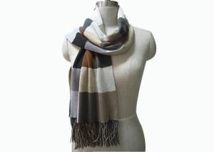 Wholesale Winter Muffler Ladies Acrylic Knit Scarf / Custom Ladies Winter Wraps from china suppliers