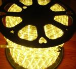 110V/220v yellow 2 wire led christmas rope lights decoration lights