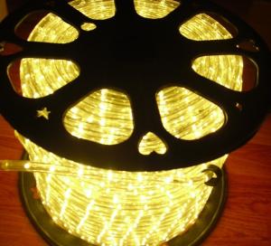 Wholesale color changing led rope light 2 wire warm white christmas lights from china suppliers