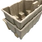 SGS Bagasse Paper Tray Packaging Eco Friendly OEM Acceptable