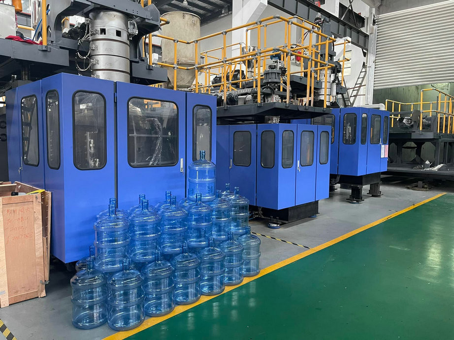 PC Handle Bottle Extrusion Blow Molding Machine 5 Gallon One Step Formed