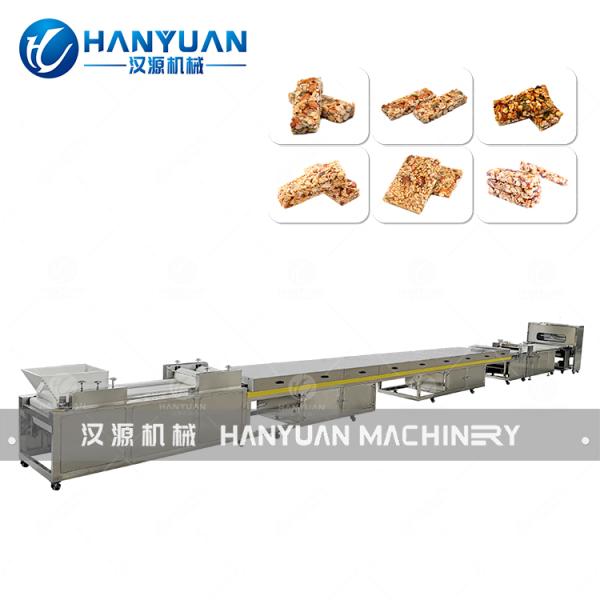 Modular Automatic Protein Bar Production Line / High Output Protein Bar Making Machine