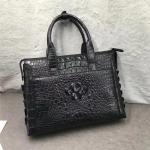 Exotic Genuine Crocodile Skin Businessmen ZIP Laptop Briefcase Authentic