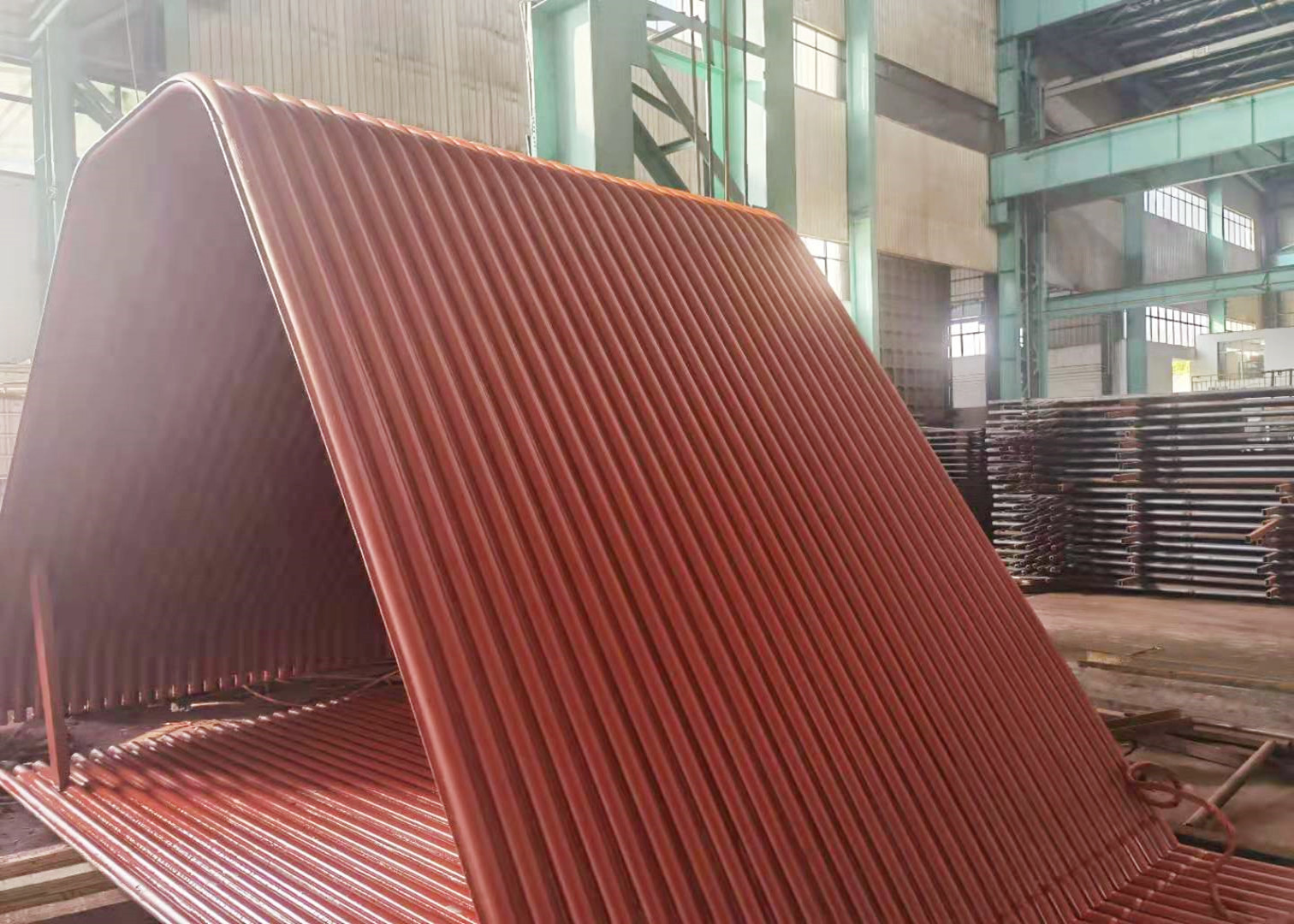 Mandrel Embedded SA210 A1 Boiler Membrane Wall SA 36 Fin Bar Mandrel X10CrAISi18