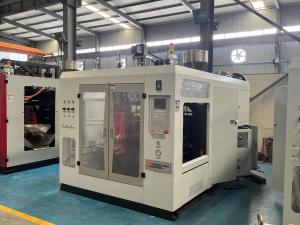 Wholesale Efficient 18.5KW Extrusion Blow Molding Machine with 360mm Plate Stroke from china suppliers
