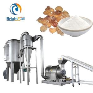 Wholesale Stainless Steel Fine Powder Crusher Machine Arabic Gum Hammer Mill Pulverizer from china suppliers