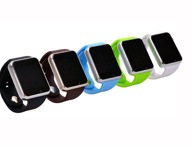 A1 Smart Phone Bluetooth Digital Smart Watch , IP67 Waterproof Touch Smart Mobile Watch