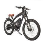 48V 15Ah Lithium Battery Vintage Style chopper ebike for Adult OEM Brake F R