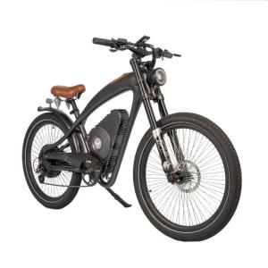 Wholesale 750W Brushless Motor Electric Motorcycle with 26 Inch Tires and 45KM Travel Distance from china suppliers