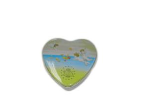 Wholesale 4c Printing Heart Shaped Tin Box Customized Logo 118*110*47Hmm from china suppliers