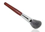 Round Contouring Foundation Makeup Brush For Bronzer With Wooden Handle