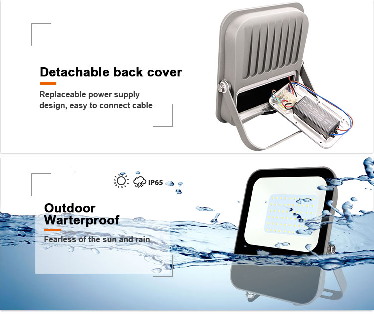 Tampered Glass 200w LED Flood Light