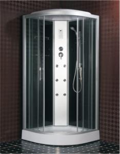 Wholesale 900*900*2150 Size Curved Single Shower Room Aluminium Alloy from china suppliers