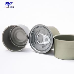 Wholesale Easy Open Lid Round Tin Containers D65*34mm Size 80g Pet Food Can Blue Yellow from china suppliers
