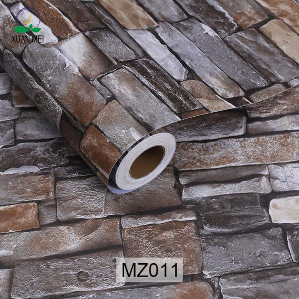 Commerce Waterproof Vinyl Wallpaper Sticker for Bathroom and Kitchen Decoration